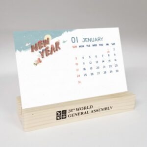 2025 우드카렌다 탁상달력 제작