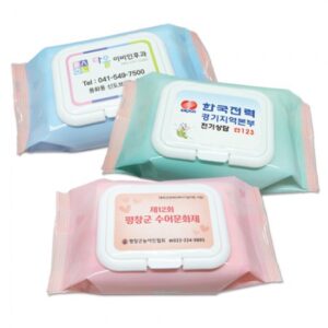 하트3종 캡형 물티슈 제작 (30매)