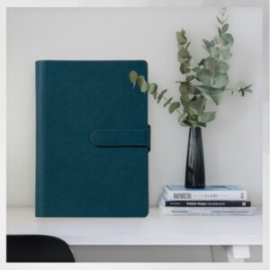 다이어리제작 콤마피콕그린18절