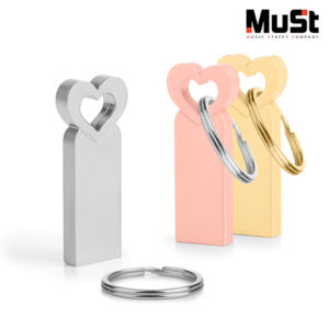 뮤스트 하트 USB제작 2.0 메모리 8GB 홍보물품