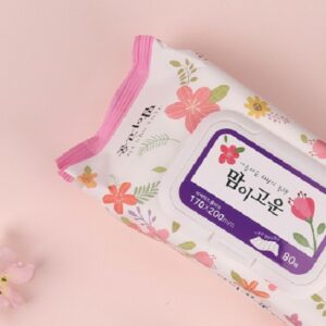 빅사이즈 80매 맘이고운 물티슈제작 엠보싱