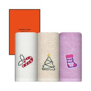 송월타올 크리스마스 타올 오너먼트 C 1매 세트 수건답례품 제작 송월타올 크리스마스 타올 오너먼트 C 1매 세트 수건답례품 제작