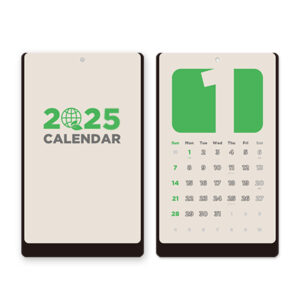 친환경 FSC 얼스팩 벽걸이 캘린더 제작