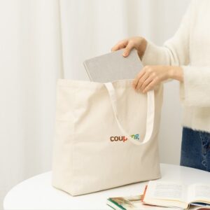 친환경 투포켓 에코백주문제작 340x150x290mm