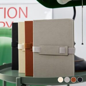 MOCO 타임리스 2025 레더밴드 다이어리 주문제작 L 147x215mm