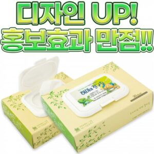 물티슈제작 기성광고 큐브 각물티슈 30매