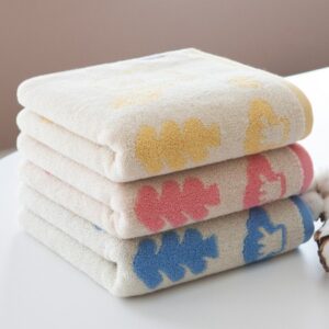 수건기념품 국내산 무한타올 라인 포레스트 선염 세면타월 제작 180g