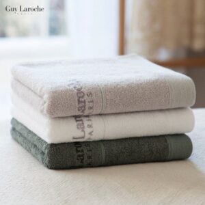 수건답례품 국내산 무한타올 기라로쉬 뱀부 자수 세면타월 190g