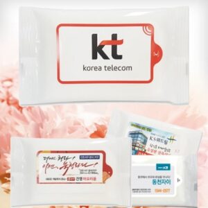 업소용물티슈 흰색 15매 제작