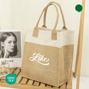 에코백주문제작 오코텍스인증 리버스투톤쥬트백