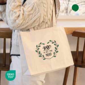 오코텍스인증 달리아 에코백주문제작 36x28cm 오코텍스인증 달리아 에코백주문제작 36x28cm