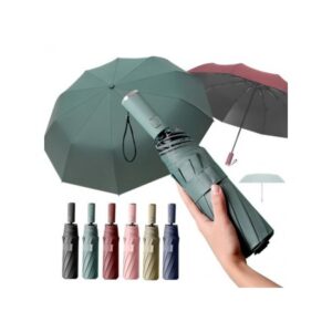 우산제작 솔리드 UV 차단 완전 자동 3단 암막 양우산