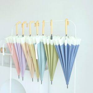 투톤 우드 16K 장우산 기념품제작